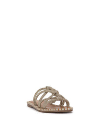 Briellea Embellished Sandal in Champagne