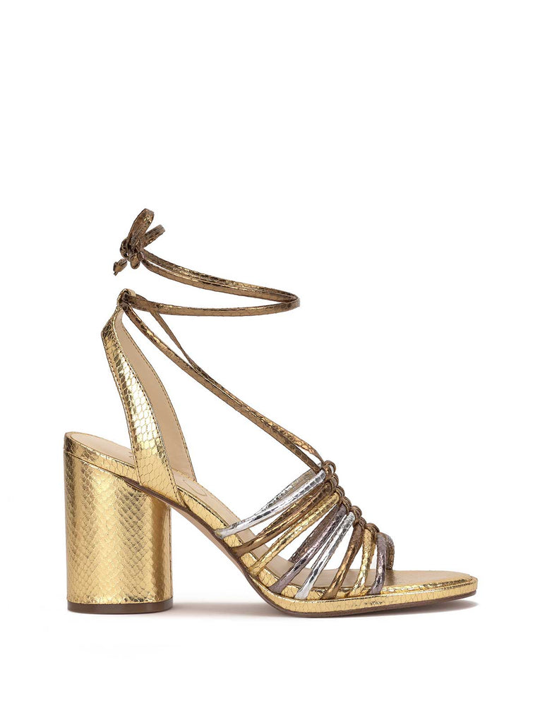 Cahna High Heel Sandal in Gold