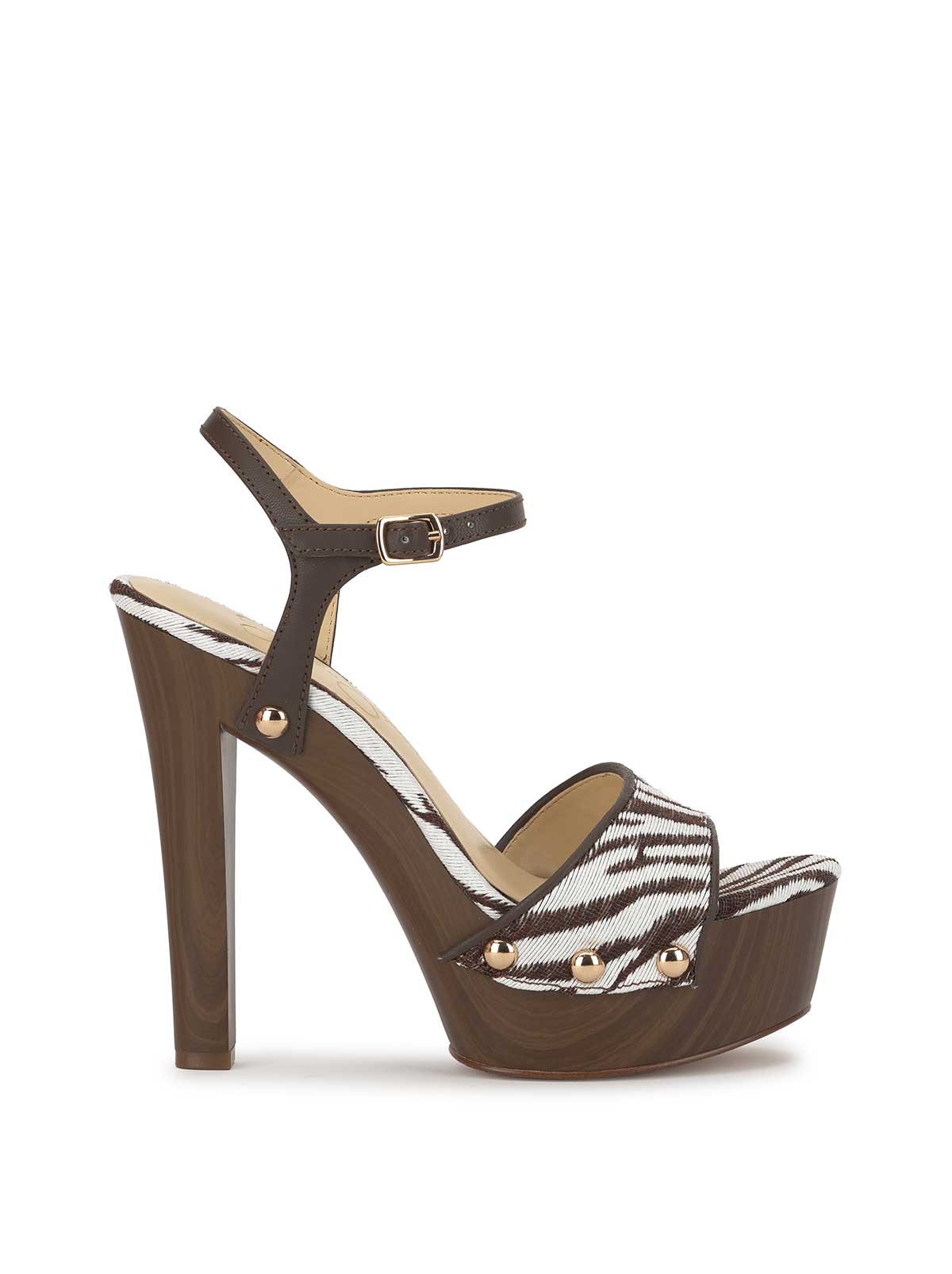 Calenta Studded Platform in Brown Zebra – Jessica Simpson
