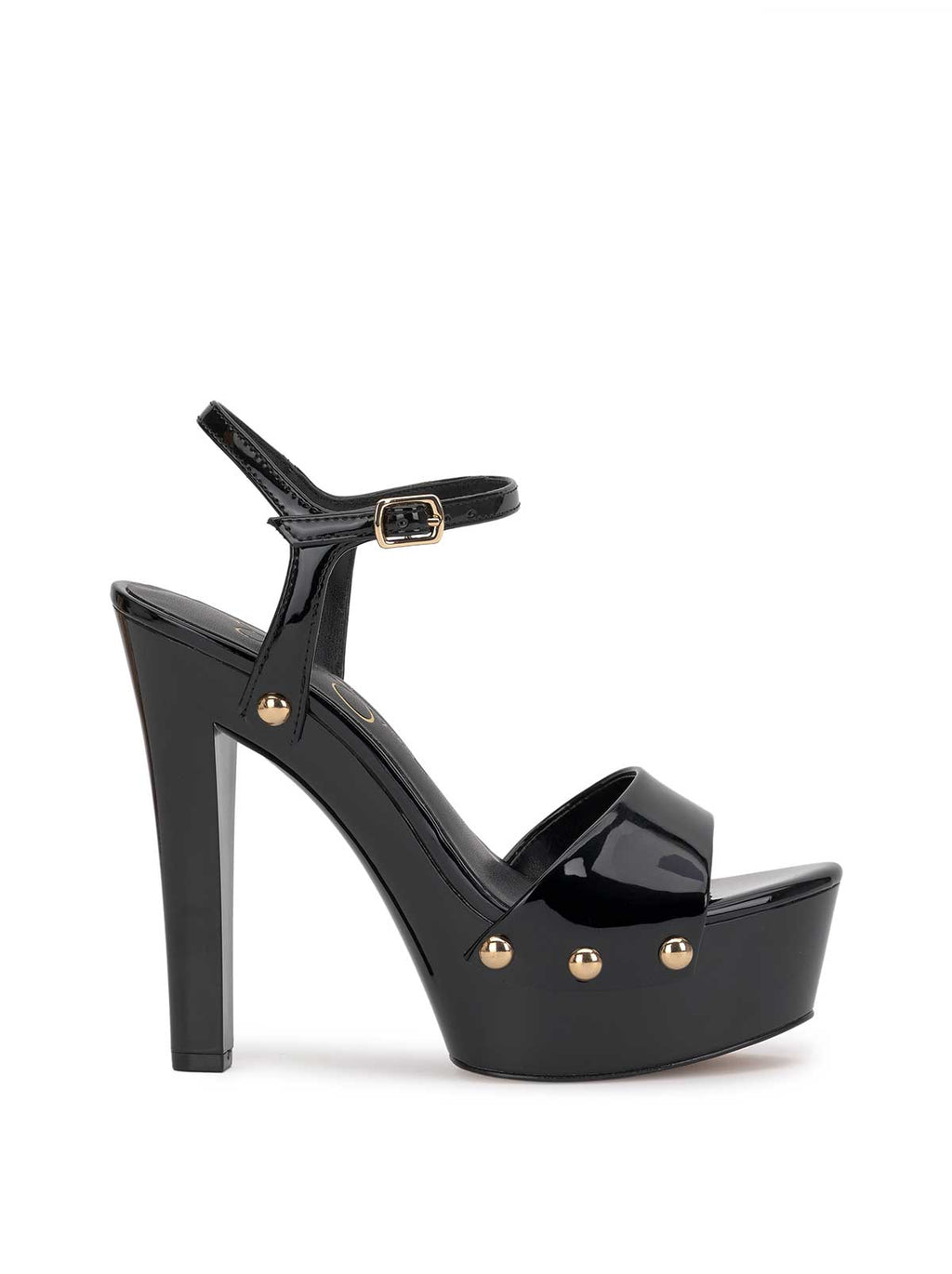 Calenta Studded Platform in Black