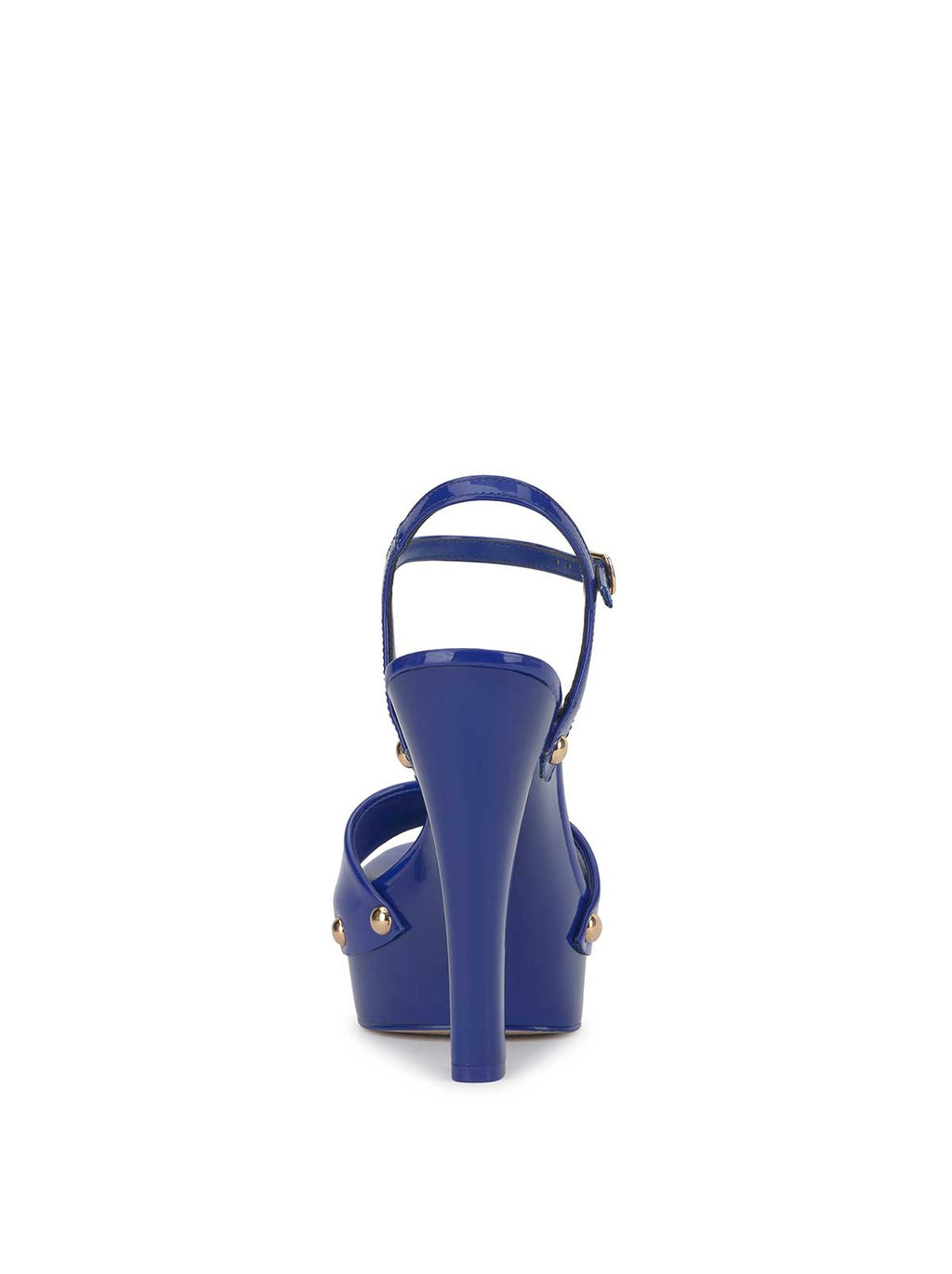 Calenta Studded Platform in Blue Royale