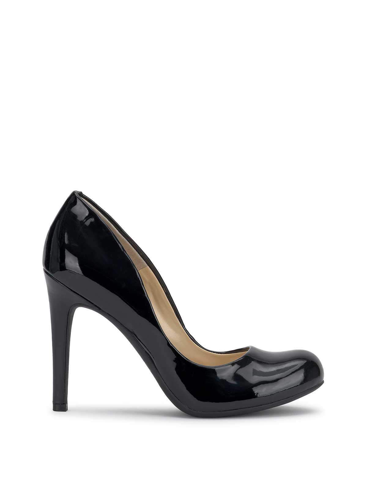 Calie Pump in Black Patent