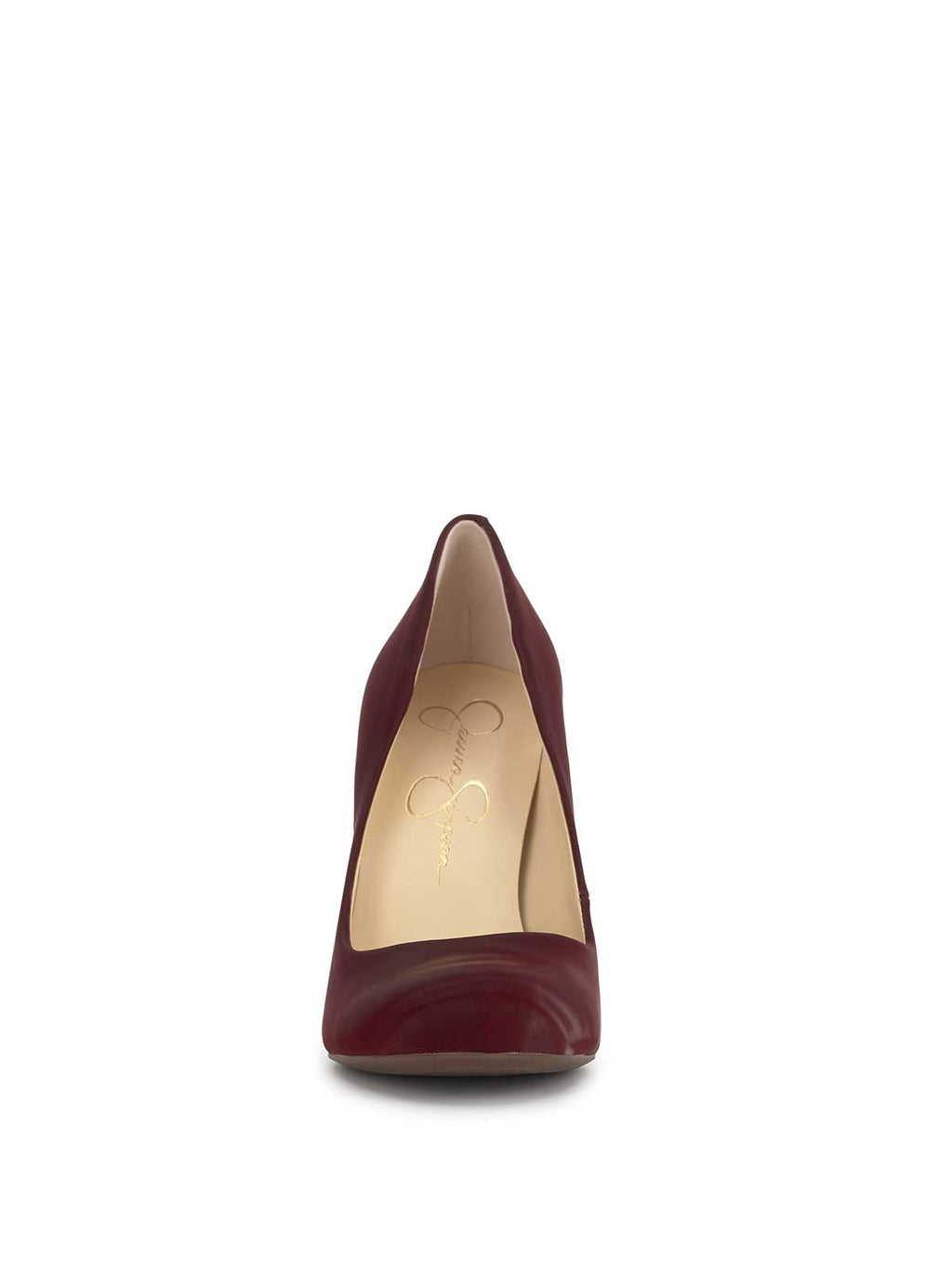 Calie Pump in Dark Cherry