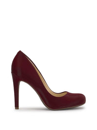 Calie Pump in Dark Cherry