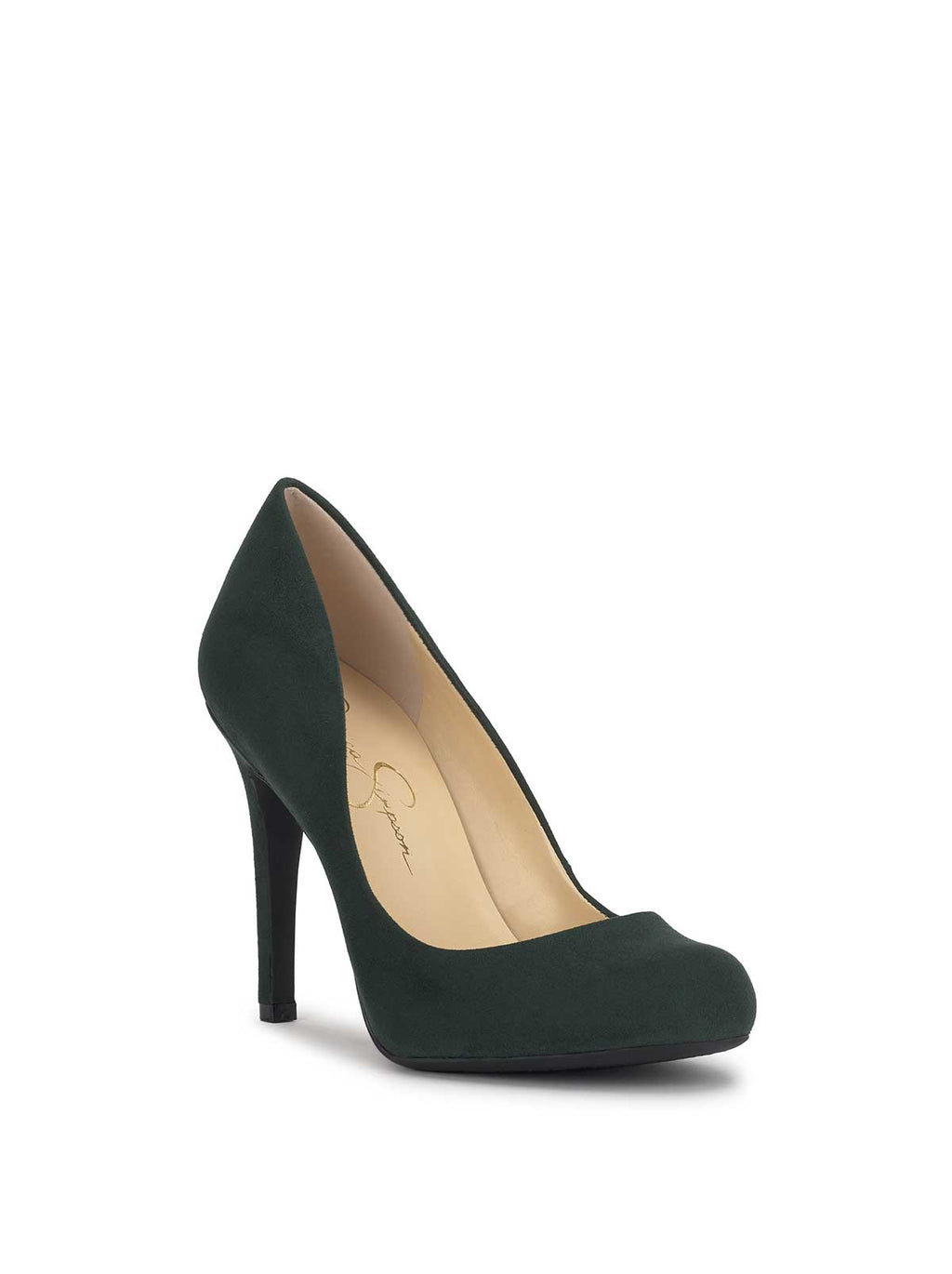 Calie Pump in Dark Pine