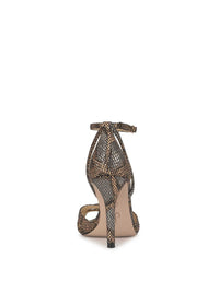 Calisa High Heel in Bronze Snake