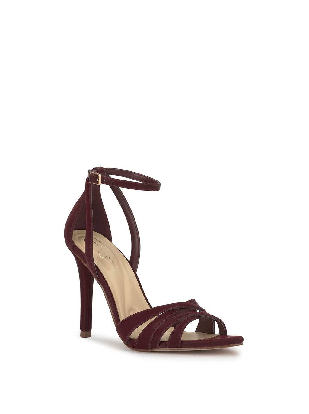 Calisa High Heel in Dark Cherry
