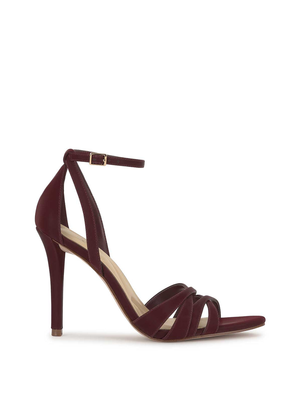 Calisa High Heel in Dark Cherry