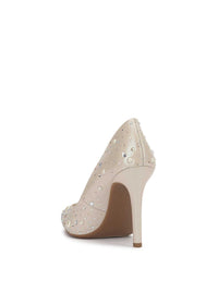 Cassani Pump in Soft Ivory