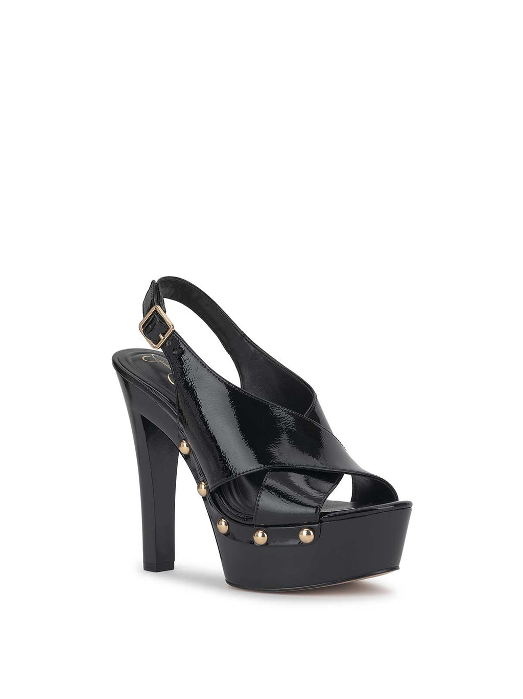 Caulira Platform in Black Patent