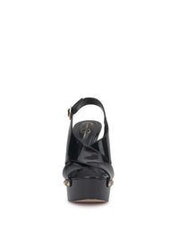 Caulira Platform in Black Patent