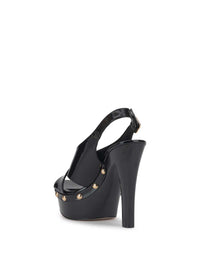 Caulira Platform in Black Patent