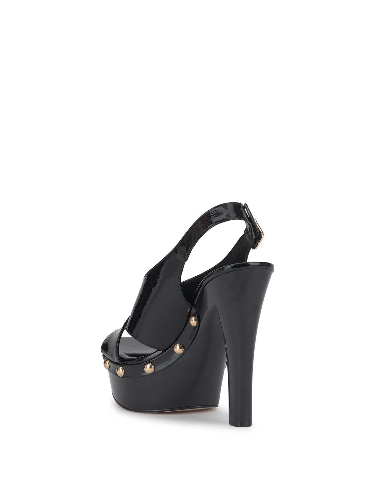 Caulira Platform in Black Patent