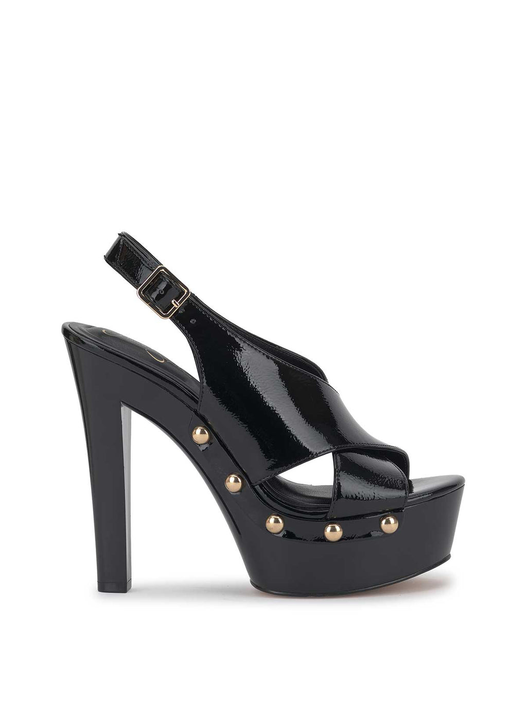 Caulira Platform in Black Patent