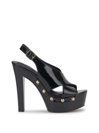 Caulira Platform in Black Patent
