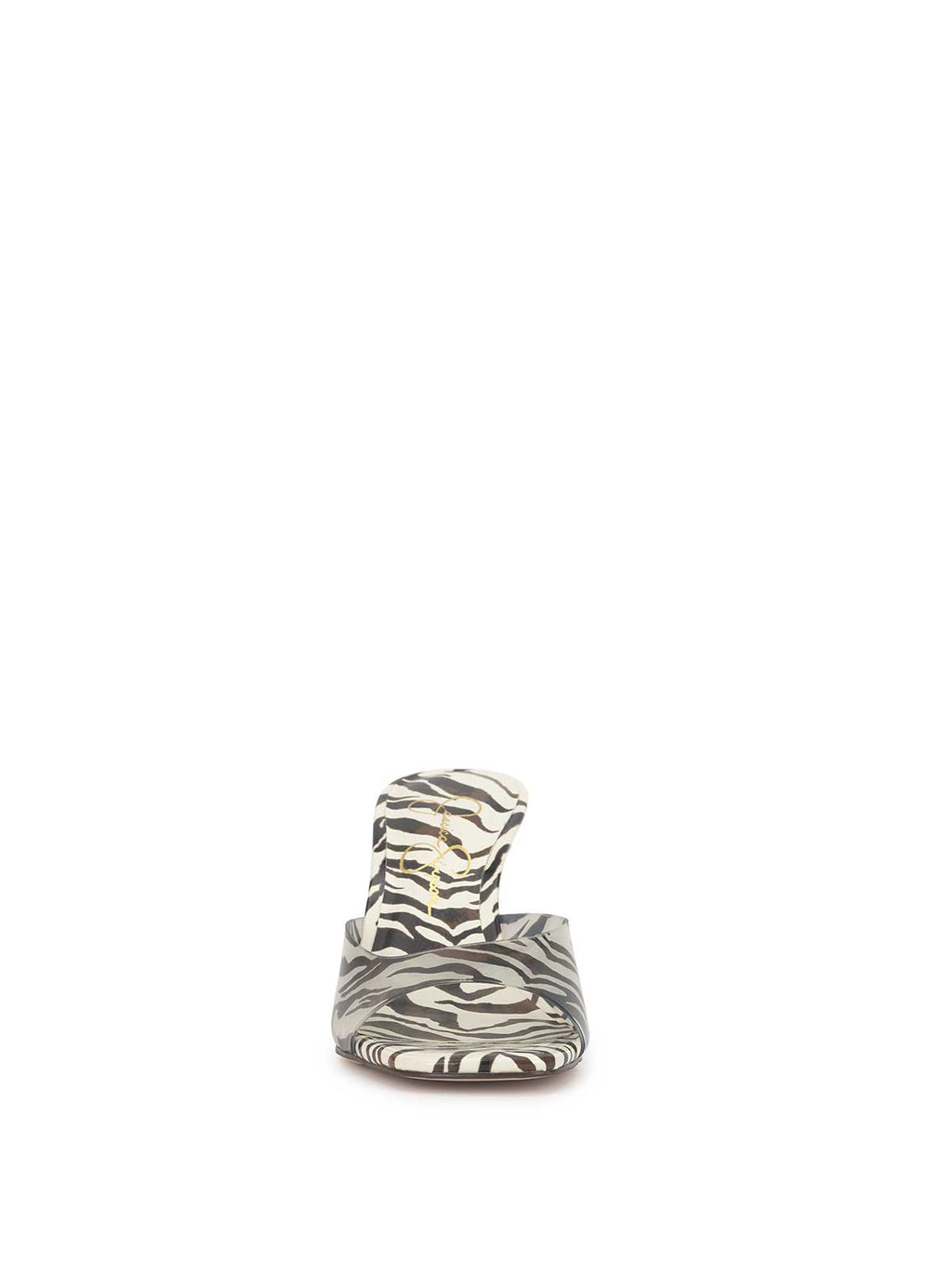 Cennet Slide in Brown Zebra