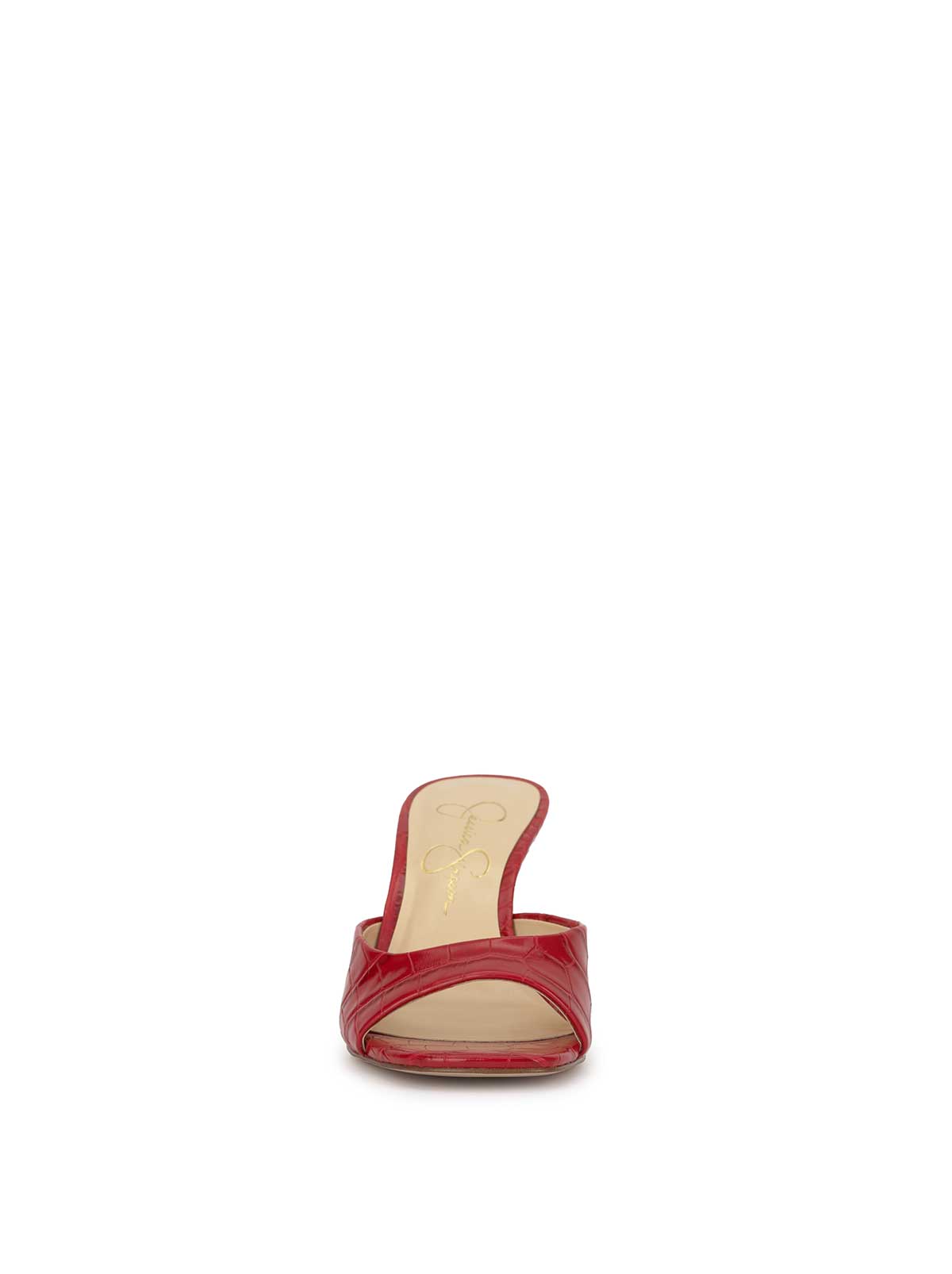Cennet Slide in Red Muse – Jessica Simpson