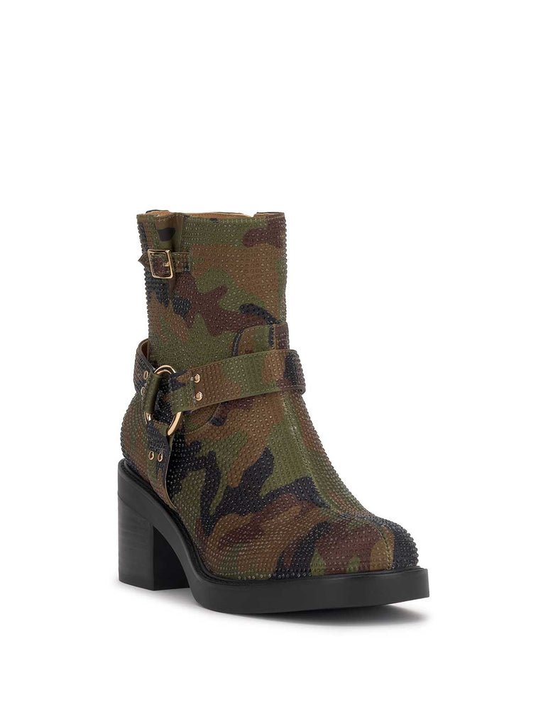 Ceridwen Moto Boot in Camo Crystal