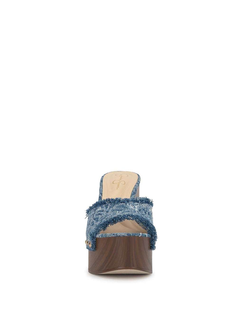 Cezia Platform in Medium Blue