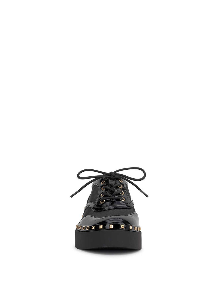 Chryse Studded Oxford in Black