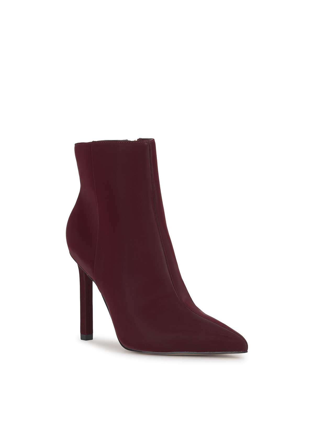 Debia High Heel Boot in Dark Cherry