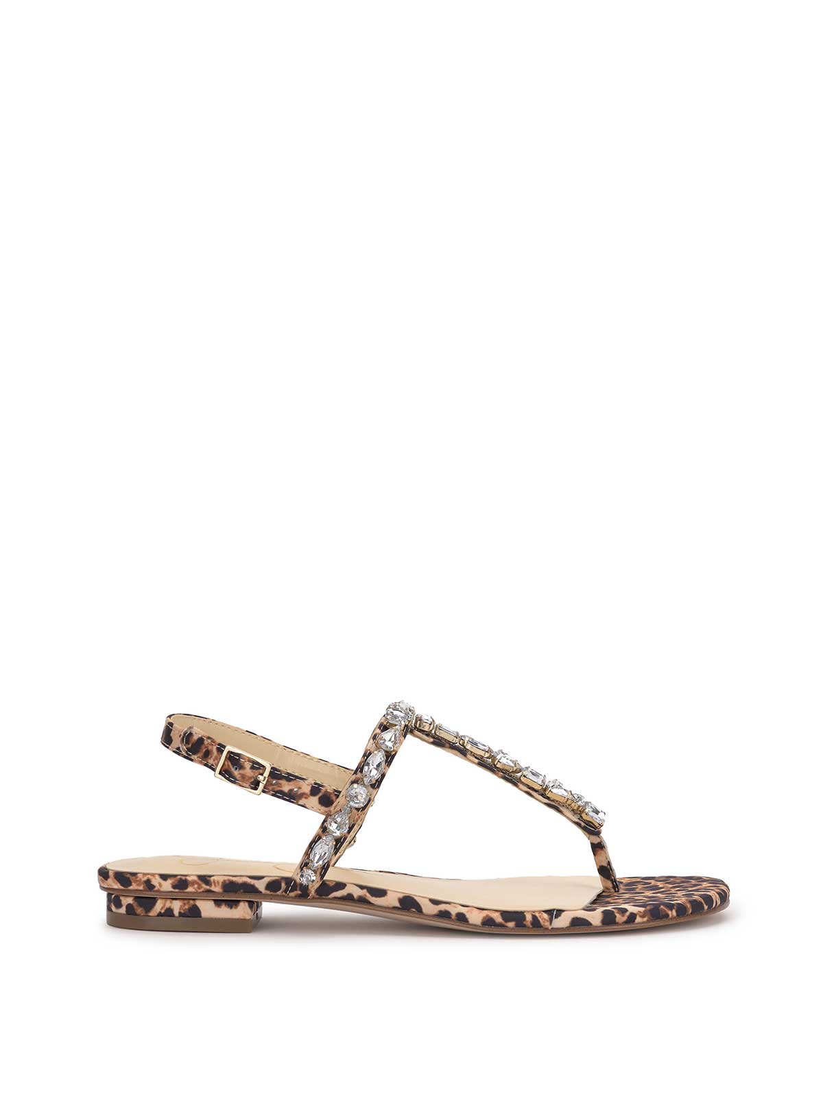 Sanctuary Shoes | Sway Tan Leopard Fabric Strappy Flat Sandals | Style  Representative