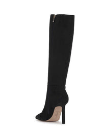 Dilea Knee High Boot in Black Suede