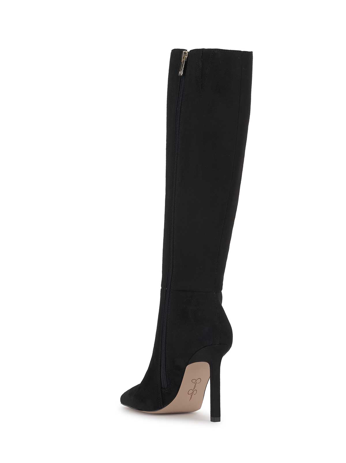 Dilea Knee High Boot in Black Suede