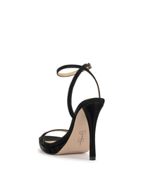 Divra High Heel Sandal in Black
