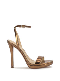 Divra High Heel Sandal in Bronze