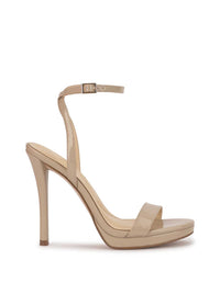 Divra High Heel Sandal in Sand
