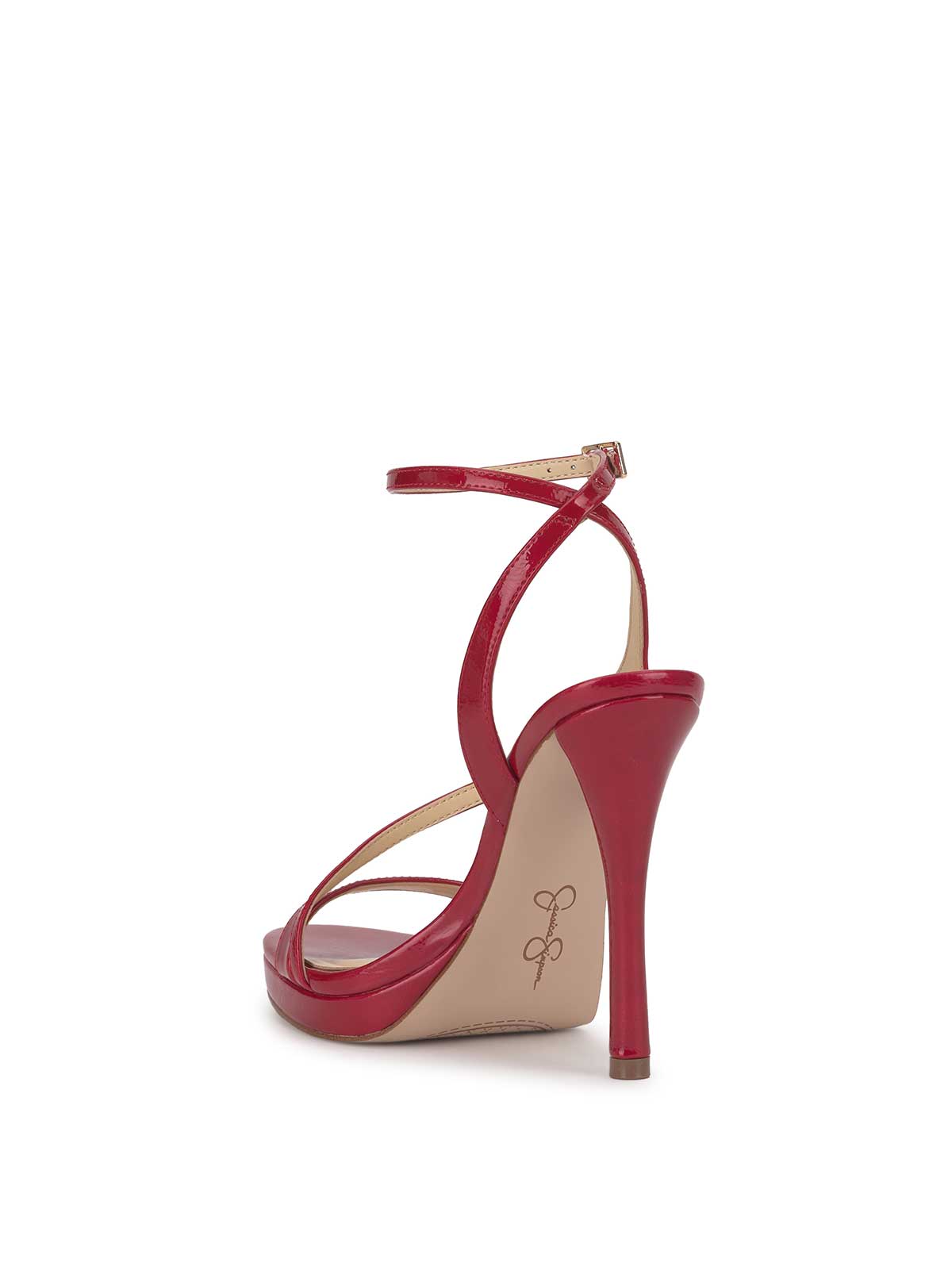 Dixia High Heel in Red Muse