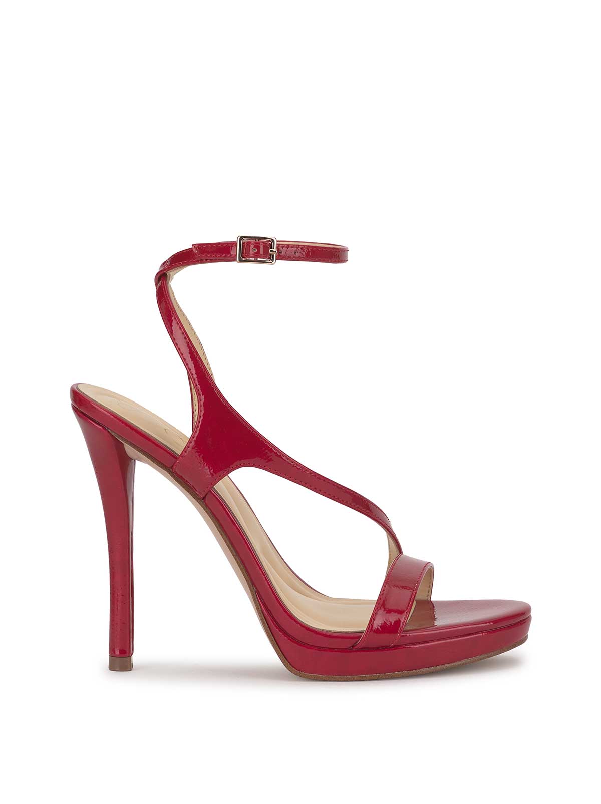 Dixia High Heel in Red Muse