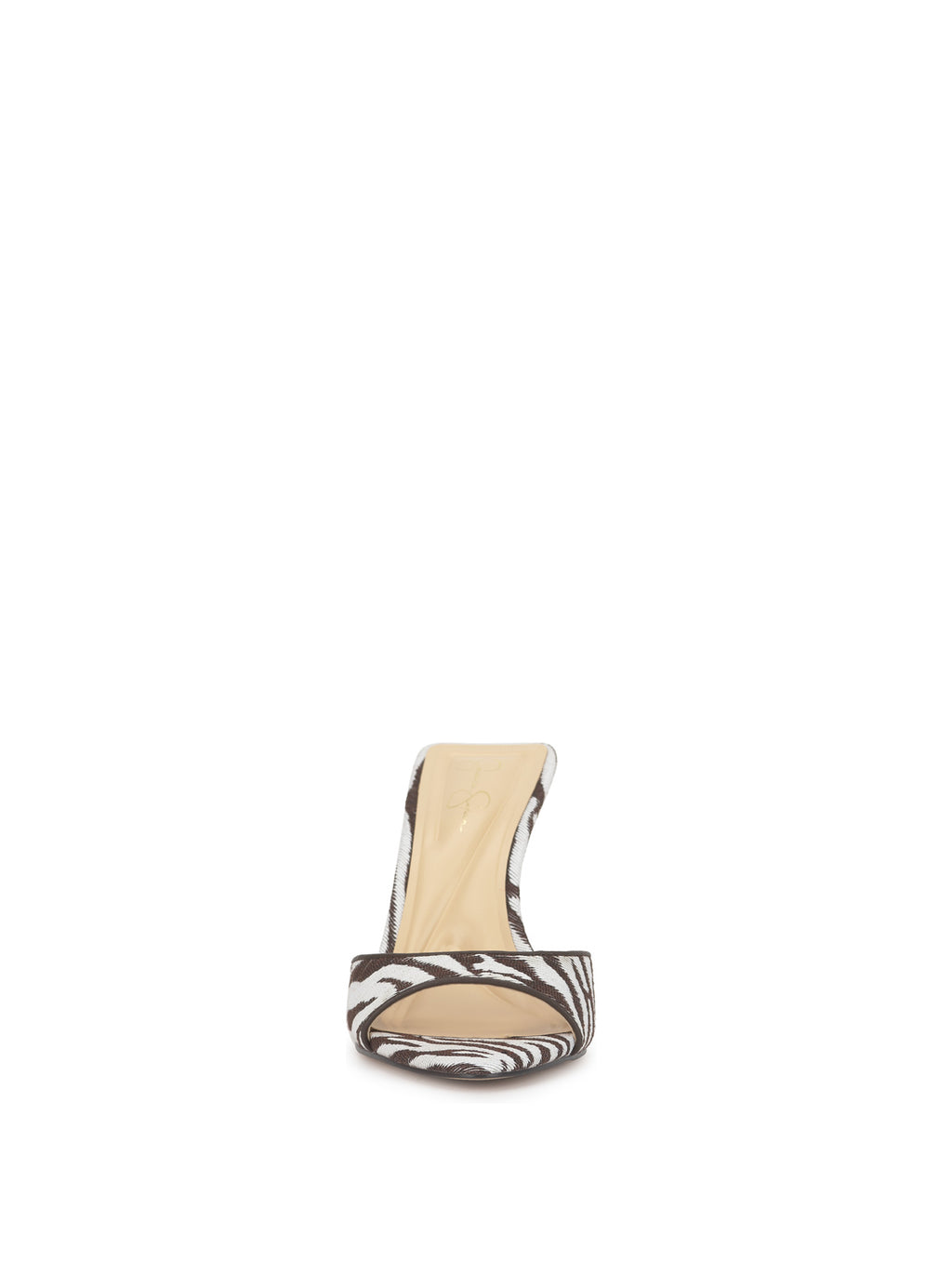 Dravie High Heel in Brown Zebra