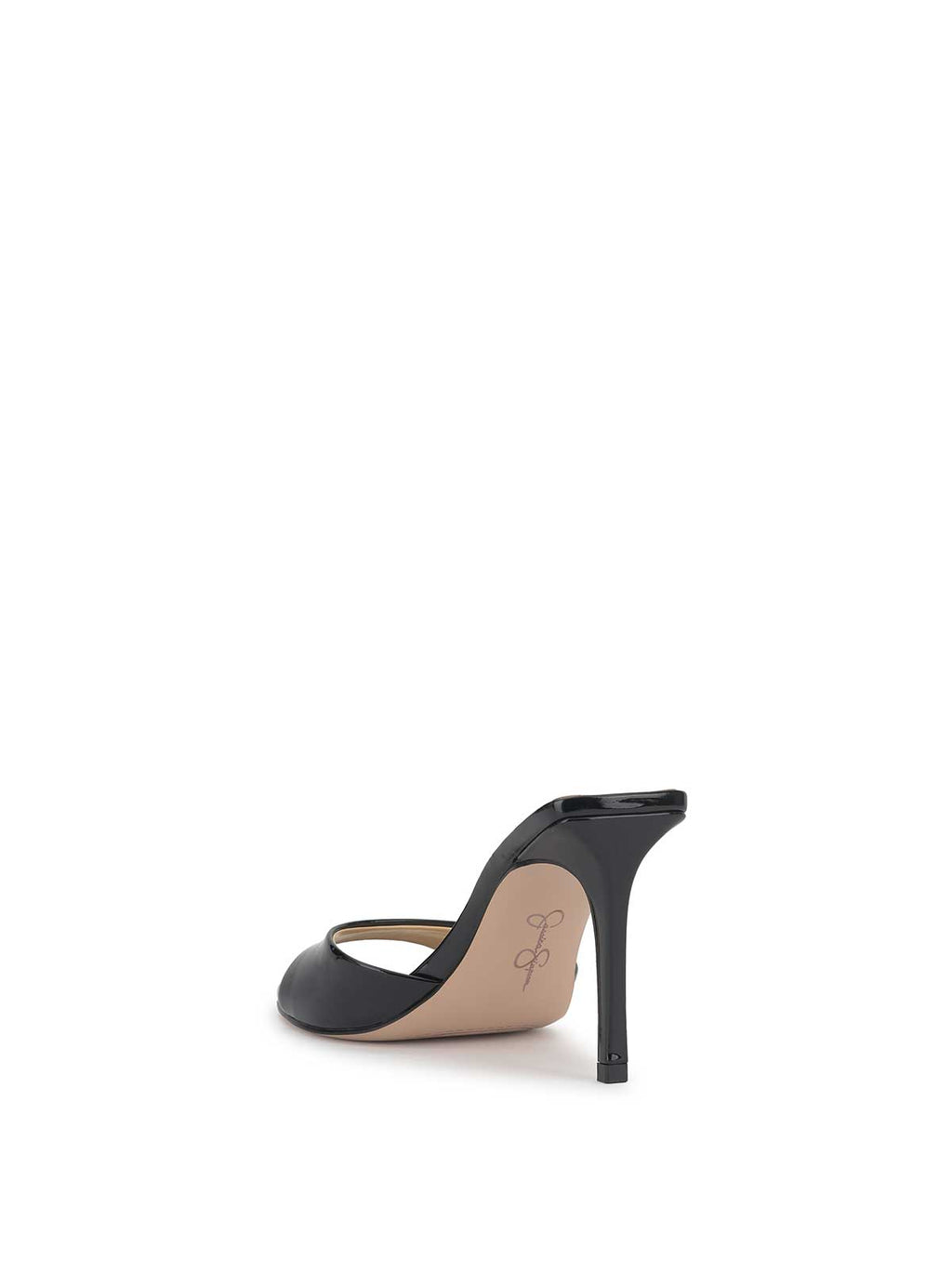 Dravie High Heel in Black Patent
