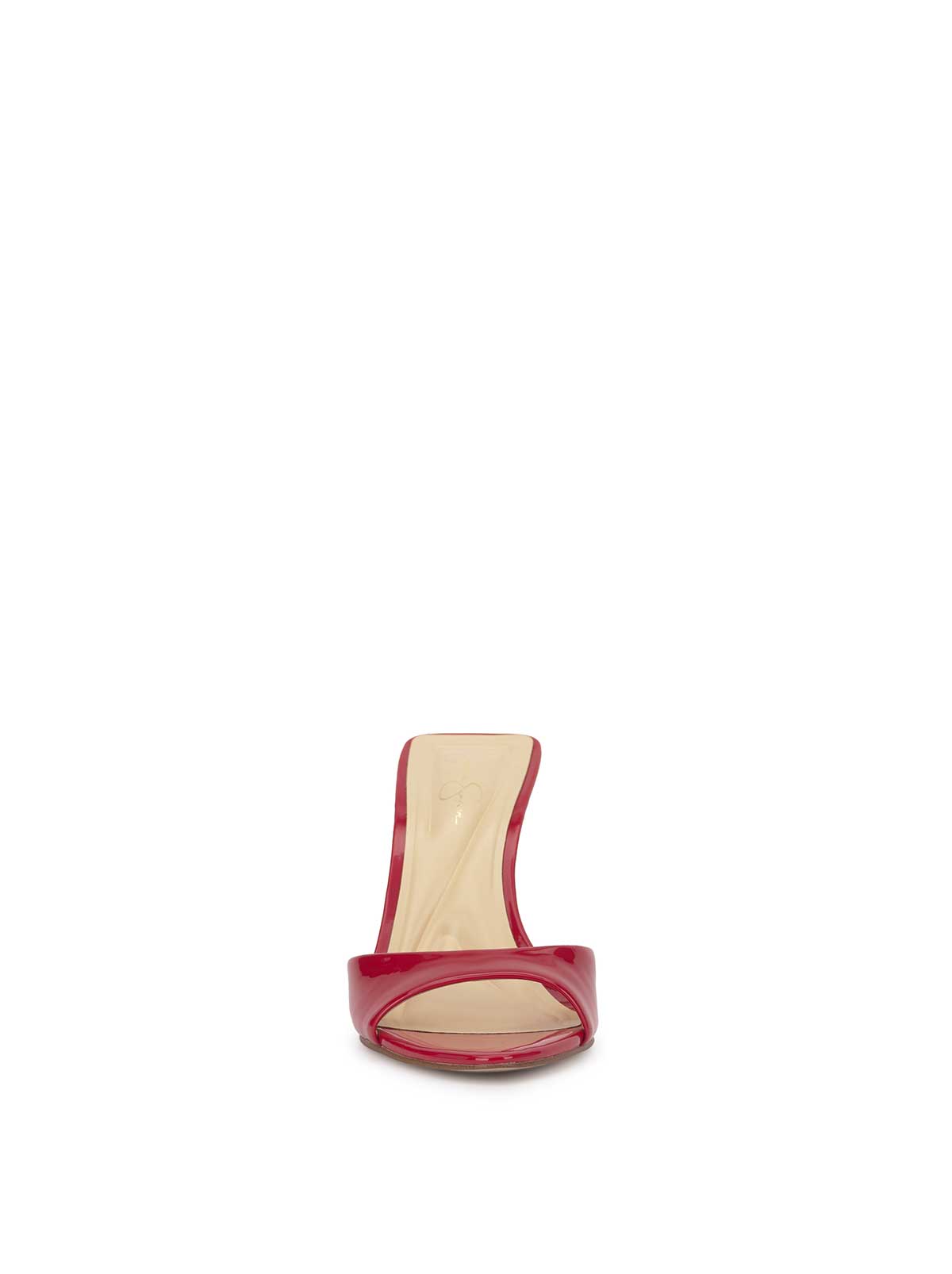Dravie High Heel in Red Muse