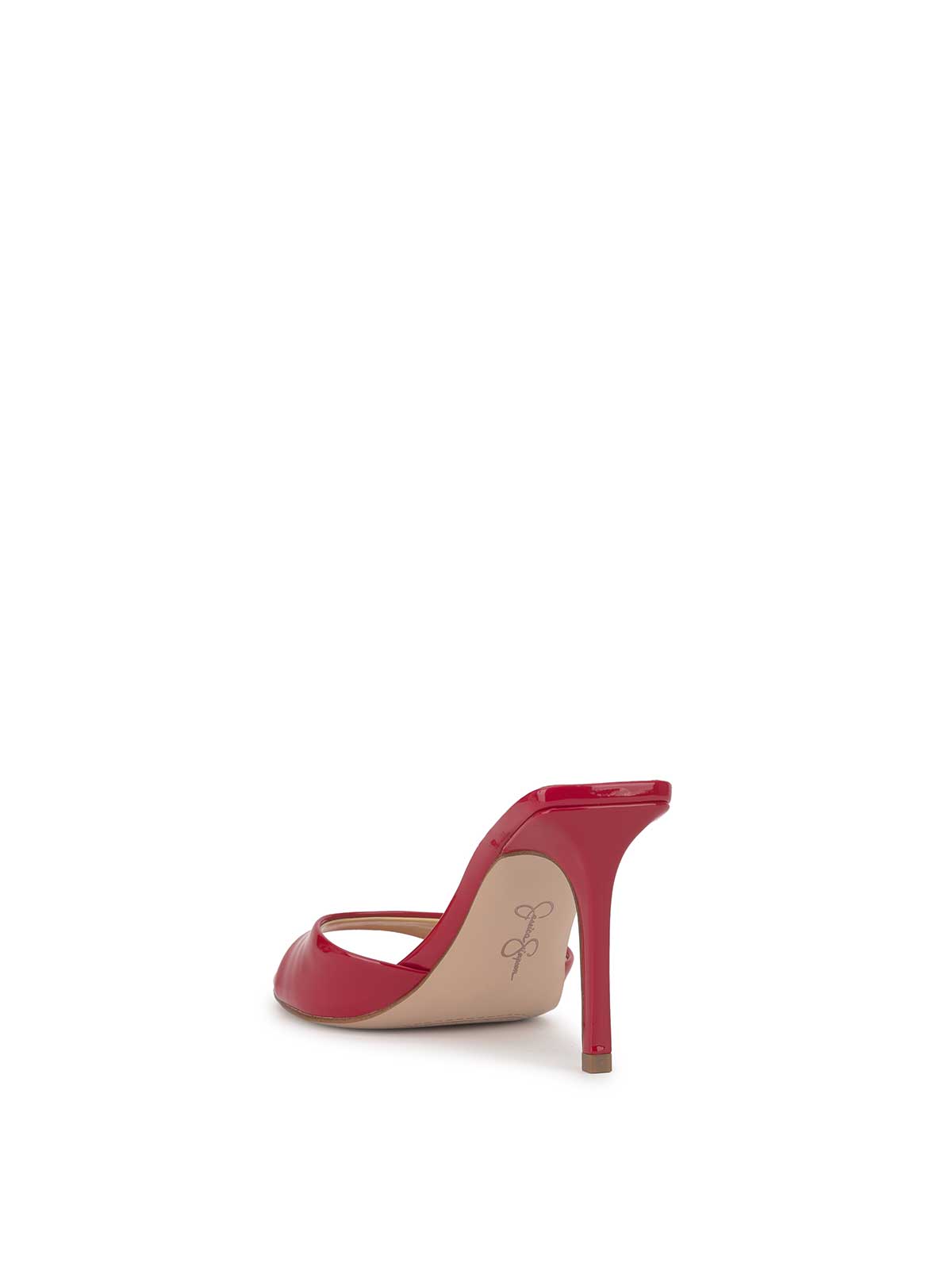Dravie High Heel in Red Muse