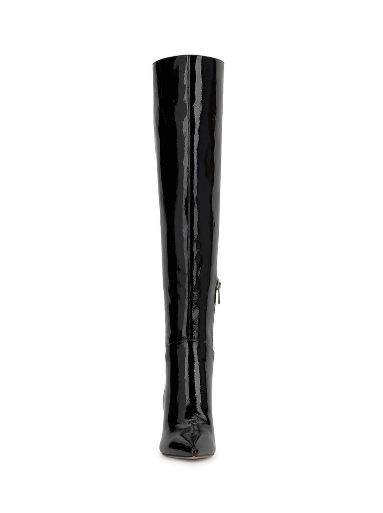 Earon Over The Knee Boot in Black Patent