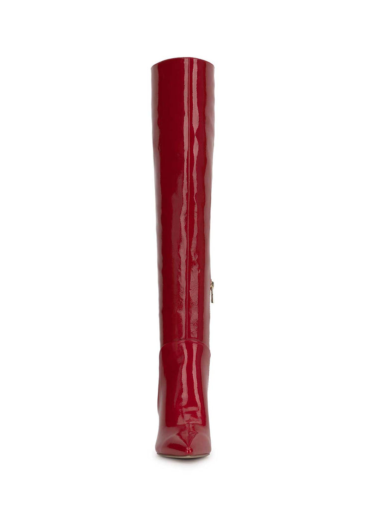 Earon Over The Knee Boot in Red Muse