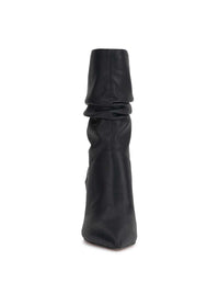Elisti Scrunch Bootie in Black