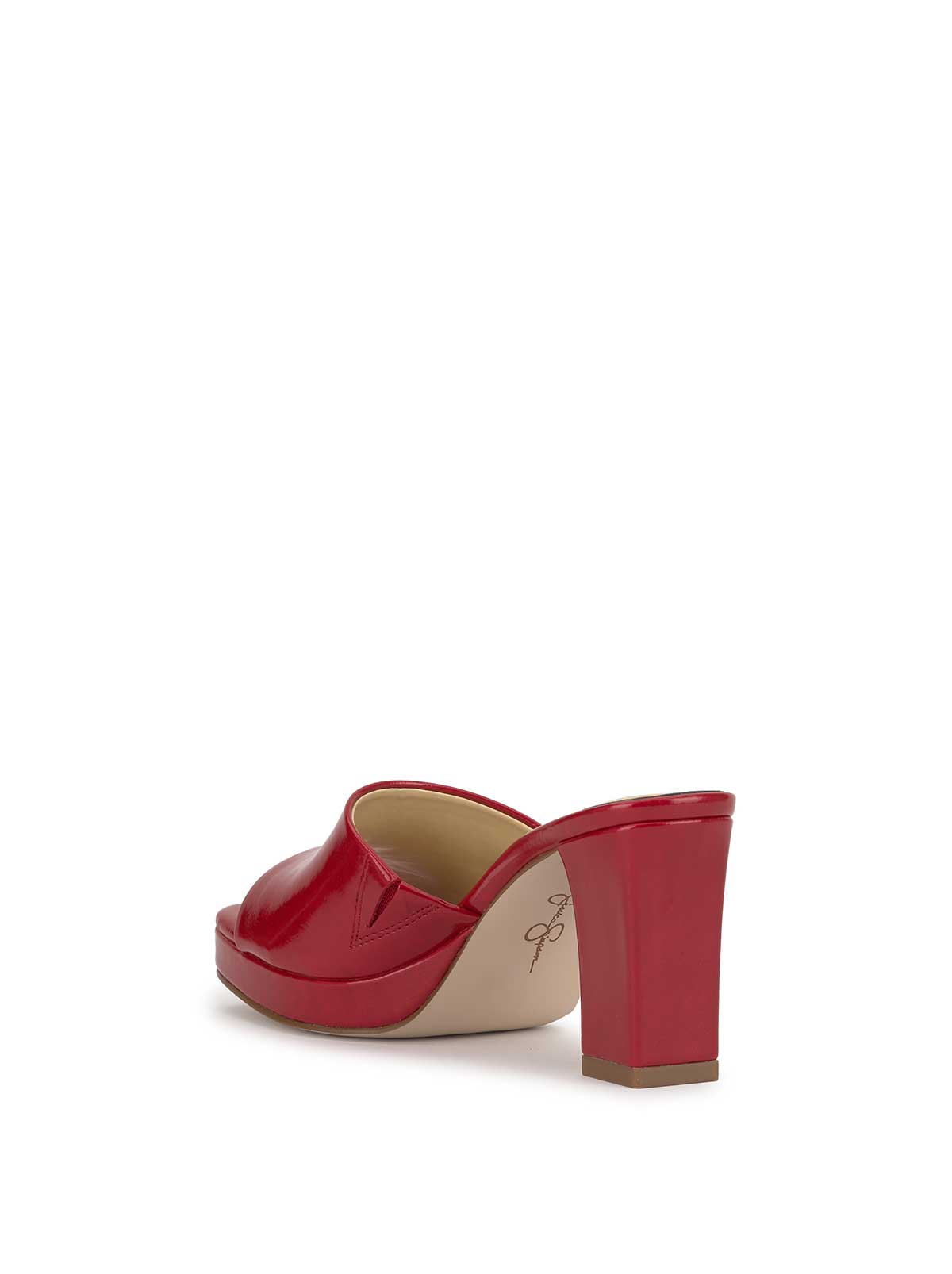 Elyzza High Heel Slide in Red Muse – Jessica Simpson