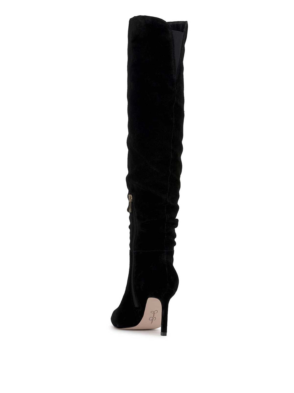 Emetta Over The Knee Boot in Black