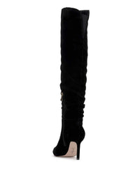 Emetta Over The Knee Boot in Black