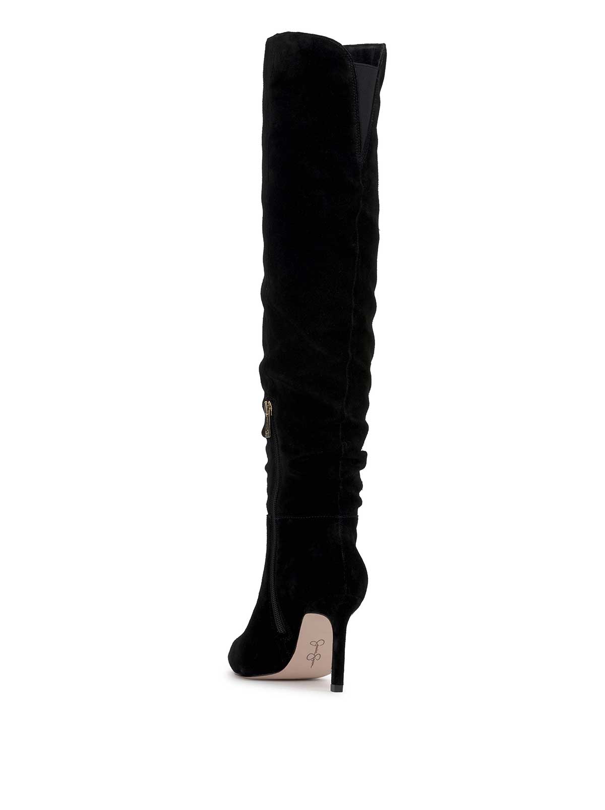 Emetta Over The Knee Boot in Black