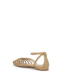 Eulean Sandal in Natural Raffia