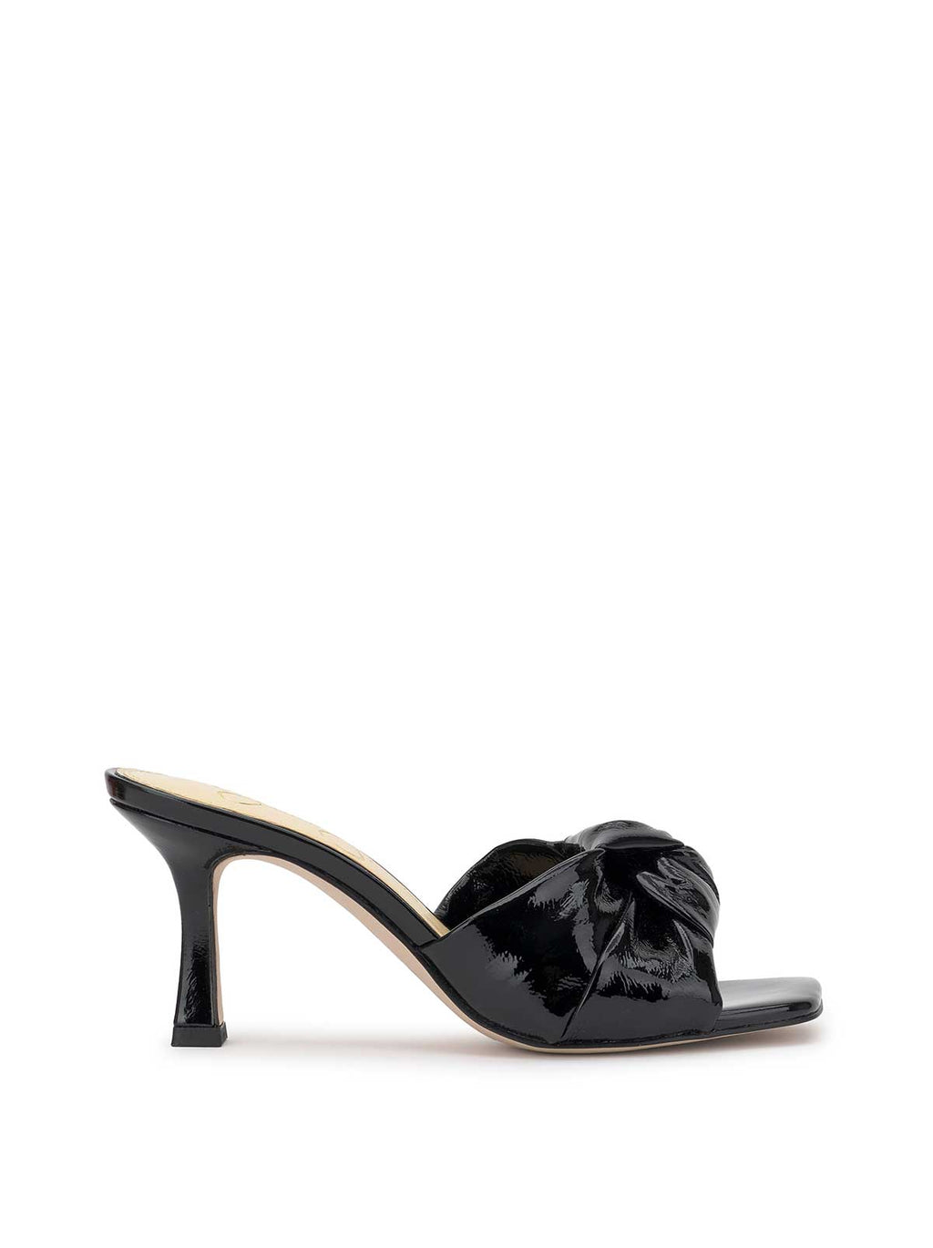 Evirra High Heel in Black Patent