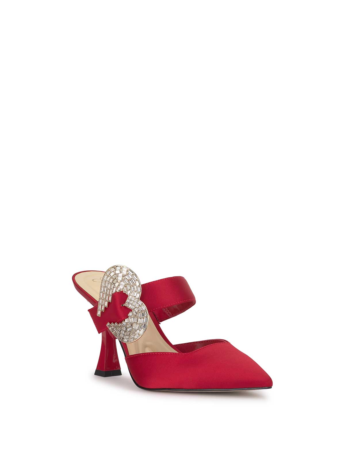 Favica High Heel in Red Muse
