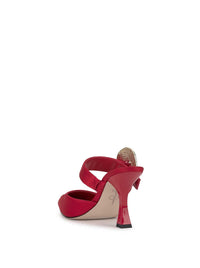 Favica High Heel in Red Muse