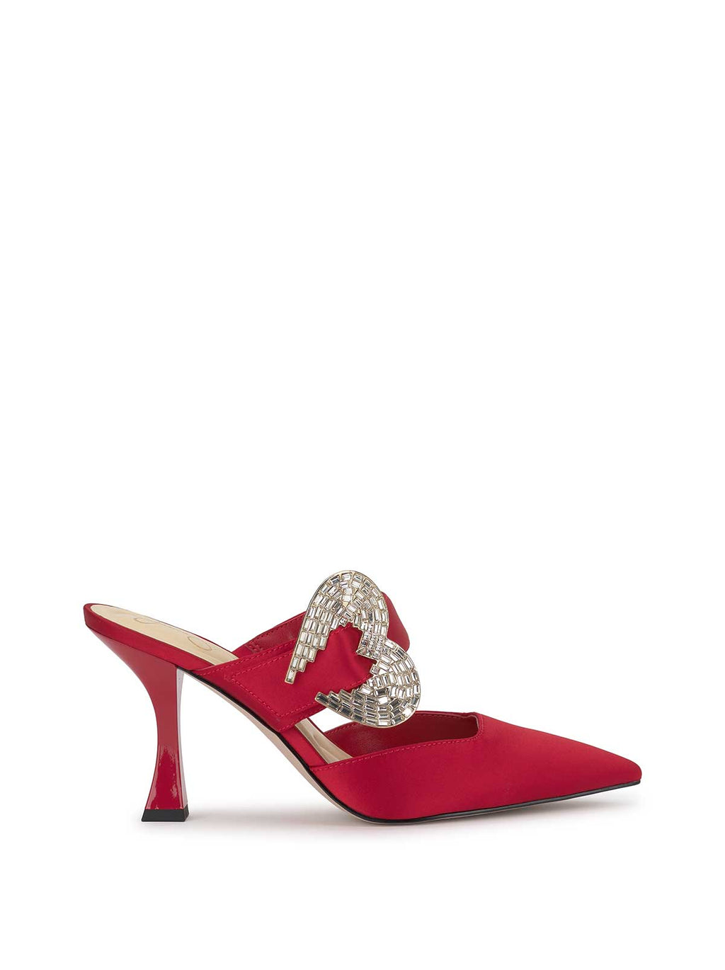 Favica High Heel in Red Muse