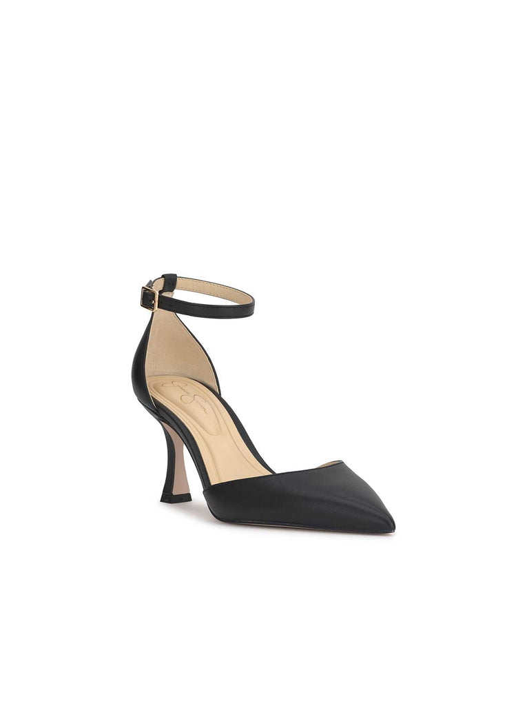 Foxena Pointed Toe Pump in Black